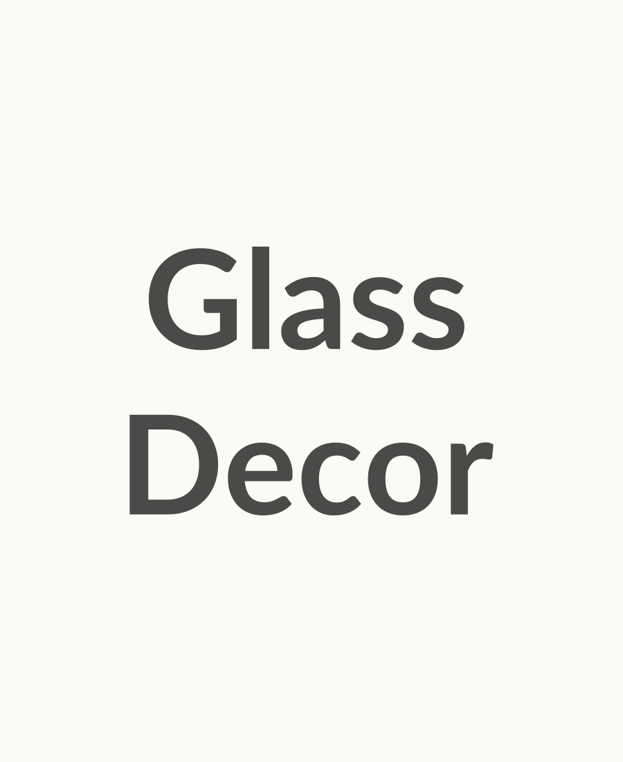 Glass Wall Decor
