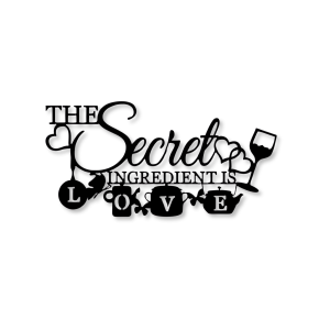 Love Metal Wall Art Sign