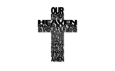 Metal Cross Wall Decor -