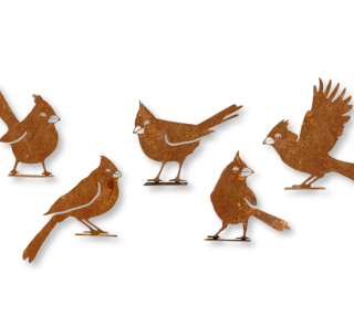 Outdoor Bird Wall Decor - Cardinal